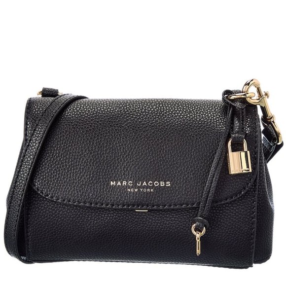Marc Jacobs Bags Marc Jacobs Black Boho Grind Small Pebbled Leather
